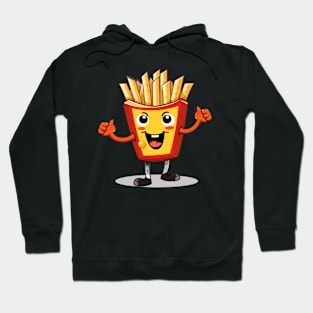 kawaii french fries T-Shirt cute potatofood funny Hoodie